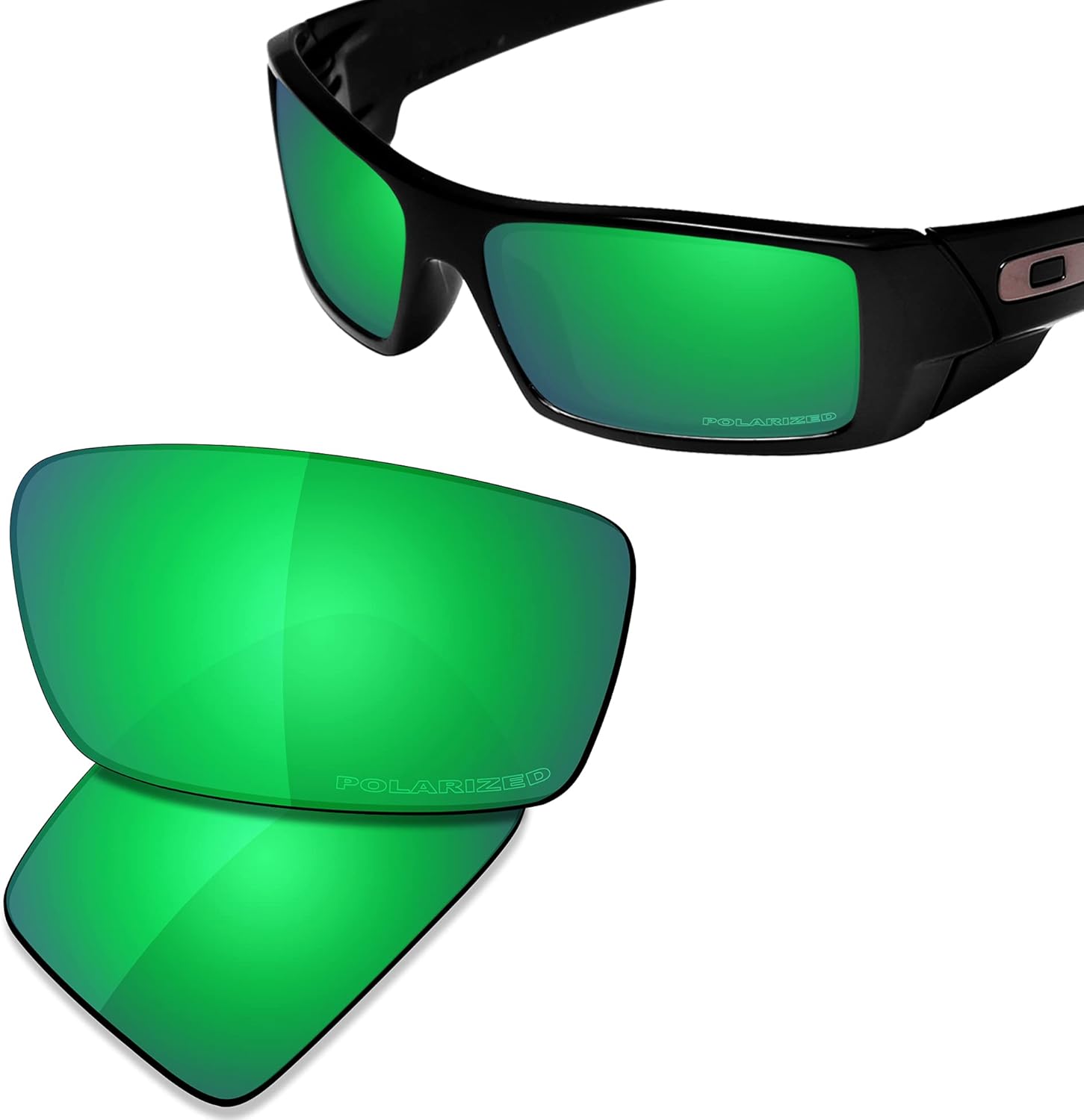 SAUCER Premium Replacement Lenses for Oakley Gascan OO9014 Sunglasses