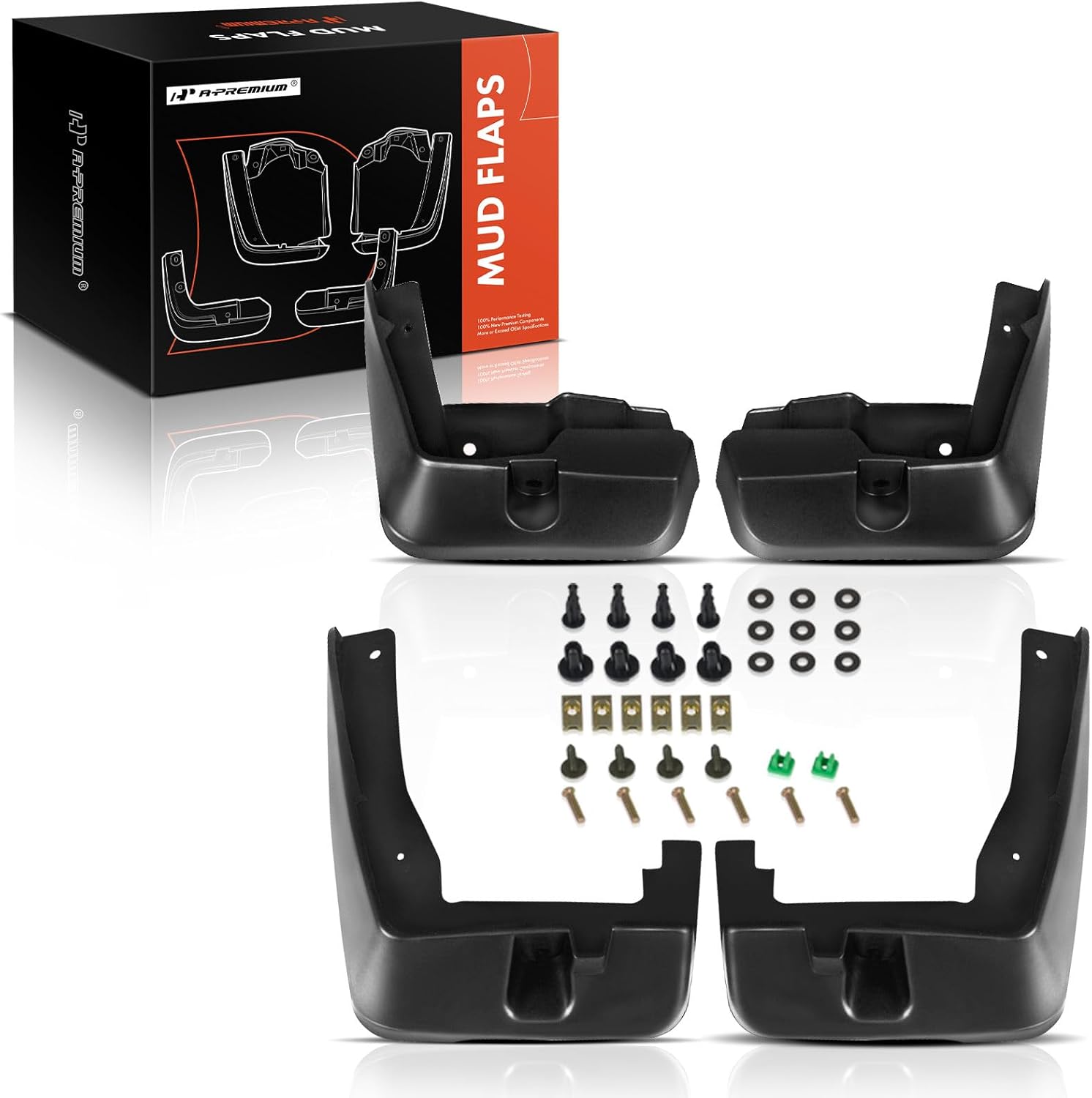 A-Premium Splash Guards Mud Flaps Mudflaps Replacement for Subaru Outback 2010-2014 Front and Rear 4-PC Set