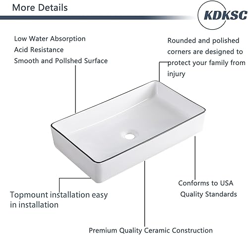 Vista 134 de Small Bathroom Vessel Sink 12"x12" Round Bathroom Sink White Ceramic Bathroom Sinks Modern Above Counter Art Basin