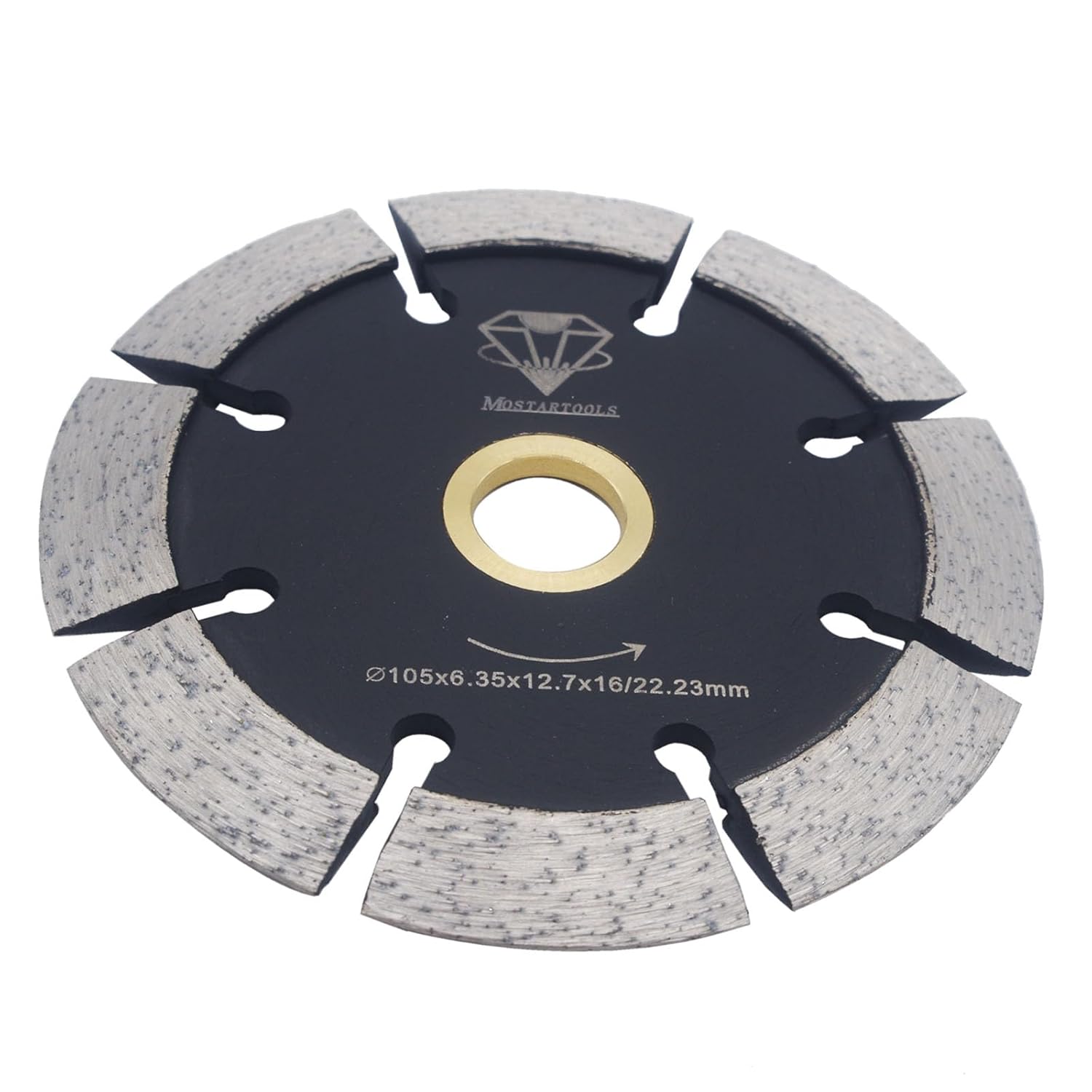 4 Inch V-Shape Crack Chaser Diamond Blade with .250In Width for Routing and Repairing of Cracks in Concrete,Asphalt,Granite Stone Diamond Crack Chaser Blade