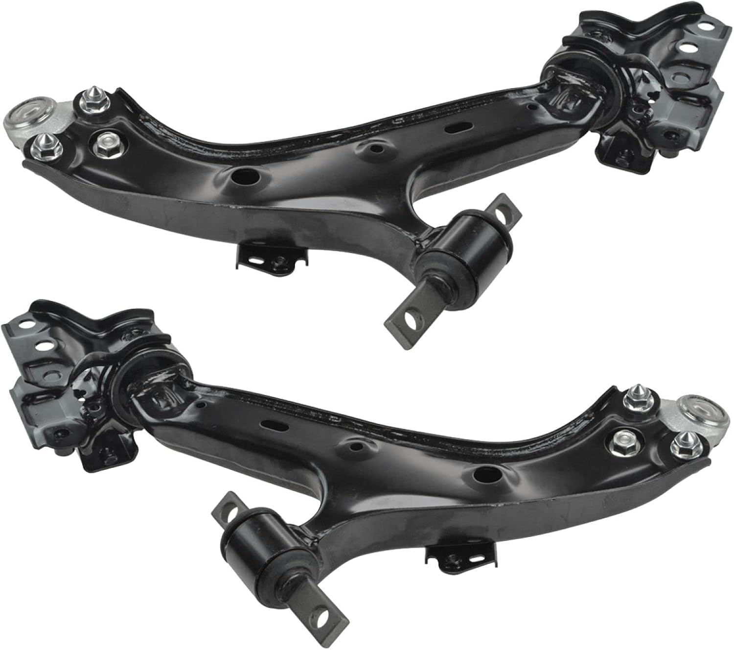 Front Lower Driver and Passenger Side Control Arm and Ball Joint Set 2 Piece Compatible with 2012-2014 Honda CR-V