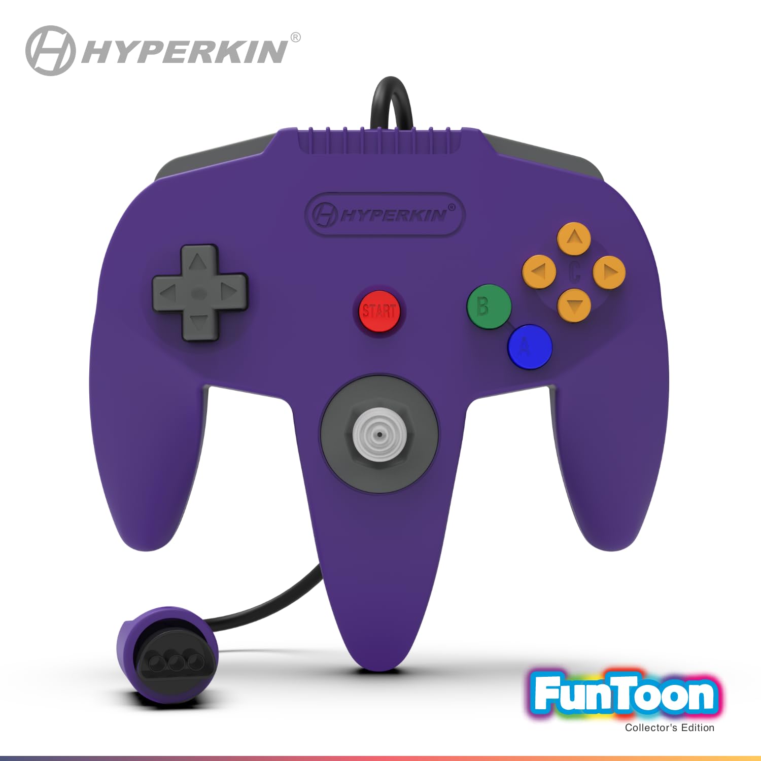 Amazon.com: Hyperkin Captain Controller for N64, Wired Gamepad