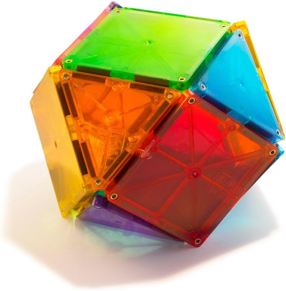 Magna-Tiles Clear Colors 32-Piece Set view 4