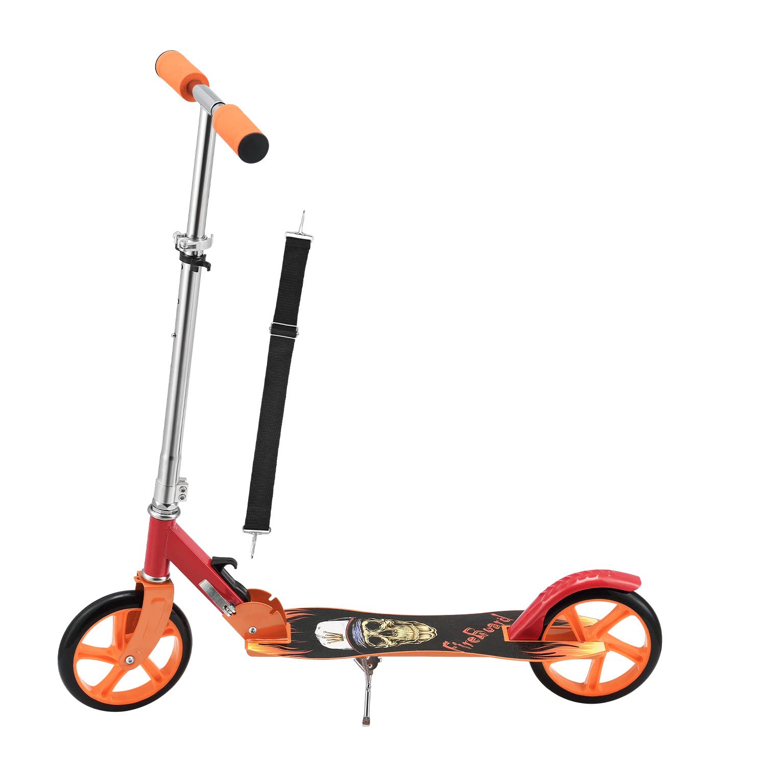 Trottinette Roues XXL Enfant ArtSport Trottinette Enfant à Partir De 3 Ans - Trottinette Pliable Big Wheel Avec Sangle De Transport, Roues 205 Mm, Jusqu'à 100 Kg