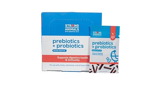 Strong Animals Prebiotics & Probiotics Everyday Health for Backyard flocks