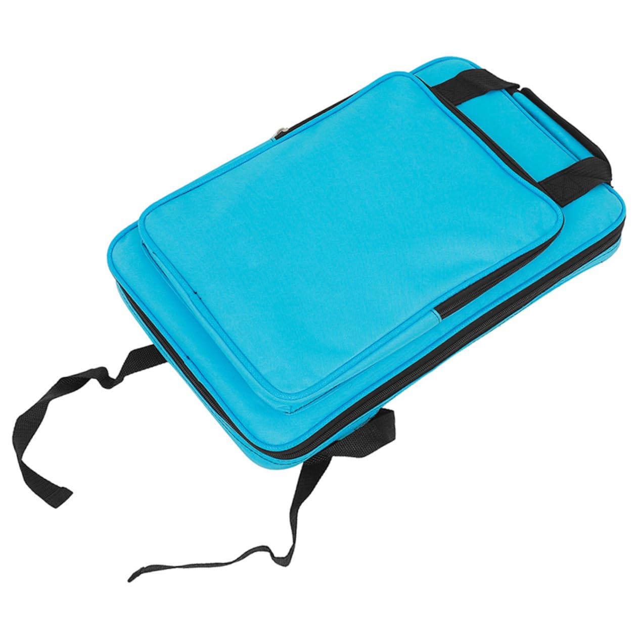 Toddmomy Custodia per Bacchette da Batteria Oxford Blu Resistente All'acqua e All'abrasione Tracolla e Manici, Borsa Porta Bacchette Portatile per Concerti e Viaggi