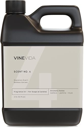 Miniatura 786 de VINEVIDA [4 onzas] Aceite de fragancia de madera de teca de caoba para fabricación de velas y fabricación de jabón, aromas de velas prémium para