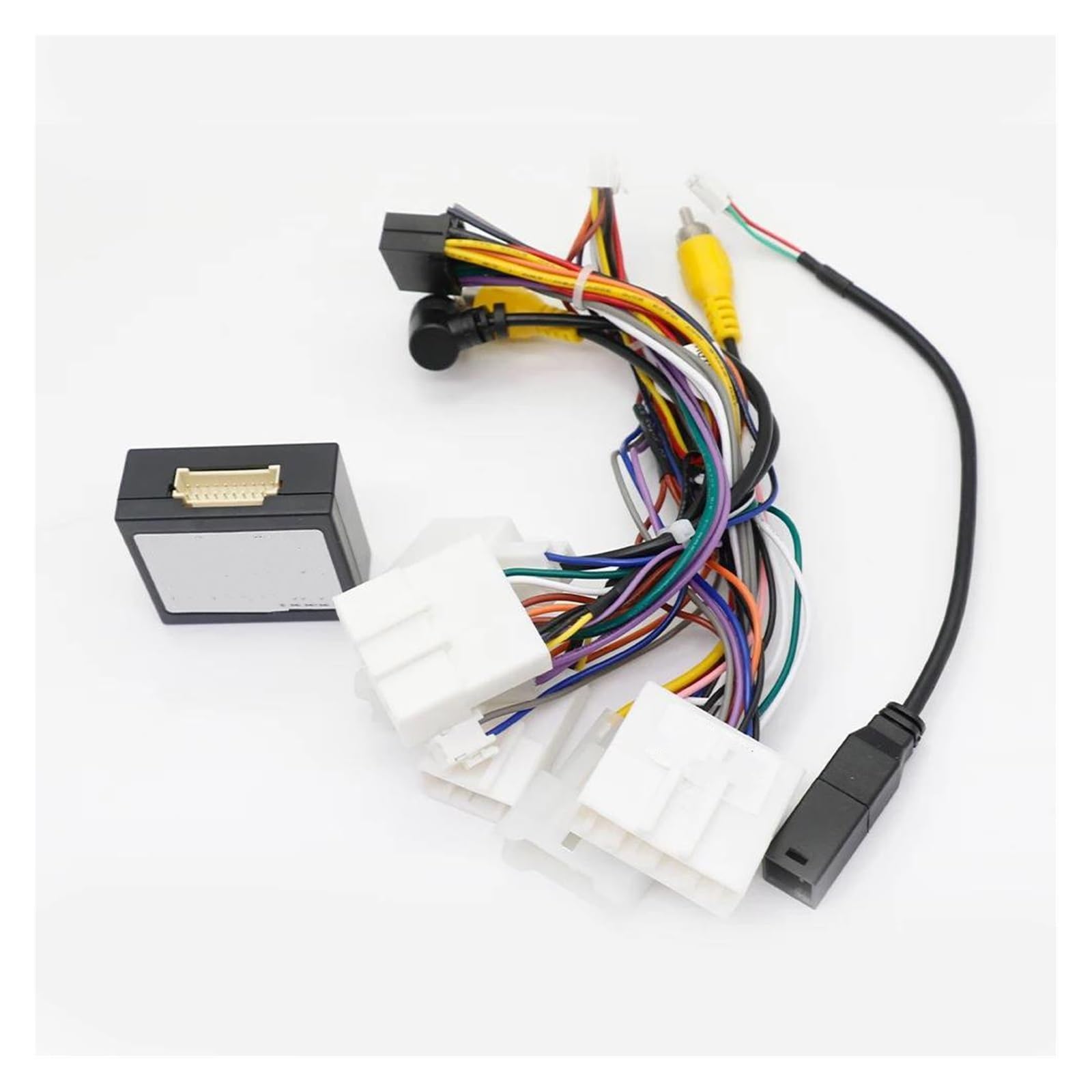 Pannello stereo del cruscotto Per Toyota Per Yaris Per Vitz P130 2012-2017 Radio Fascias Telaio 9 Pollice Stereo Pannello Fascio Cablaggio Cavo Alimentazione Adattatore(Cavo Canbus)