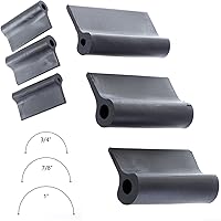 Vista 9 de 14 almohadillas de pulido de goma, contornos flexibles, bloque de lijado cóncavo convexo, soporte para papel de lija, herramientas de carpintería