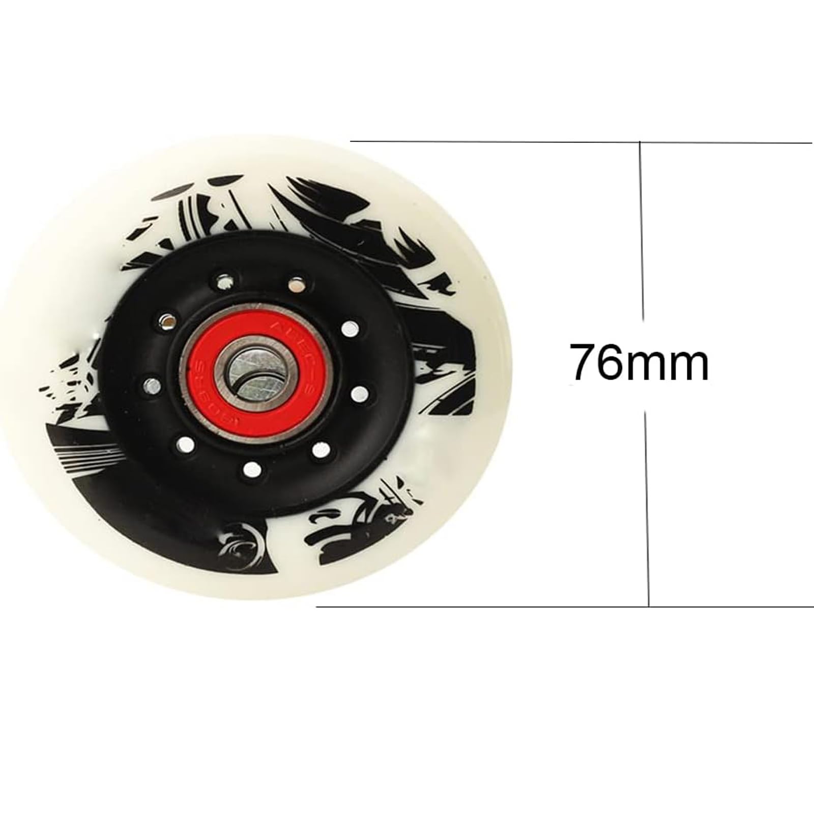 Ruote Ricambio Pattini in Linea, Ruote Ricambio Pattini in Linea, Ruote in Gomma Ricambio Pattini in Linea 72 mm/76 mm/80 mm in PU antiusura scorrevoli 90A Esterni o Interni