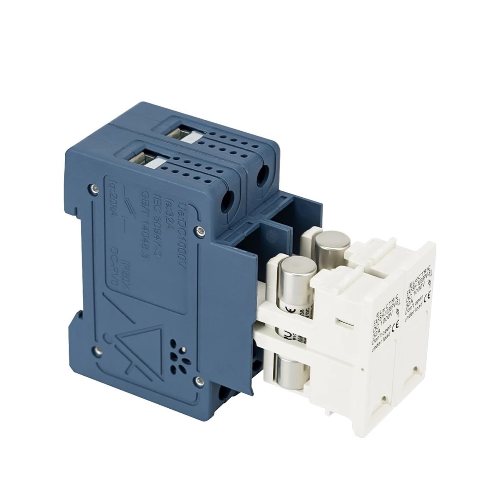 Bezpiecznik Uchwyt bezpiecznika słonecznego DC 1P 2P 3P 4P Ochrona przeciwsłoneczna PV Wysokie napięcie DC 1000 V fotowoltaiczne 6 A-32 A Ochrona systemu fotowoltaicznego gPV(32A,