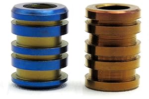 Ccanku Titanium Alloy TC4 Pendant Knife Key Jewelry Parachute Cord Bead Pendant