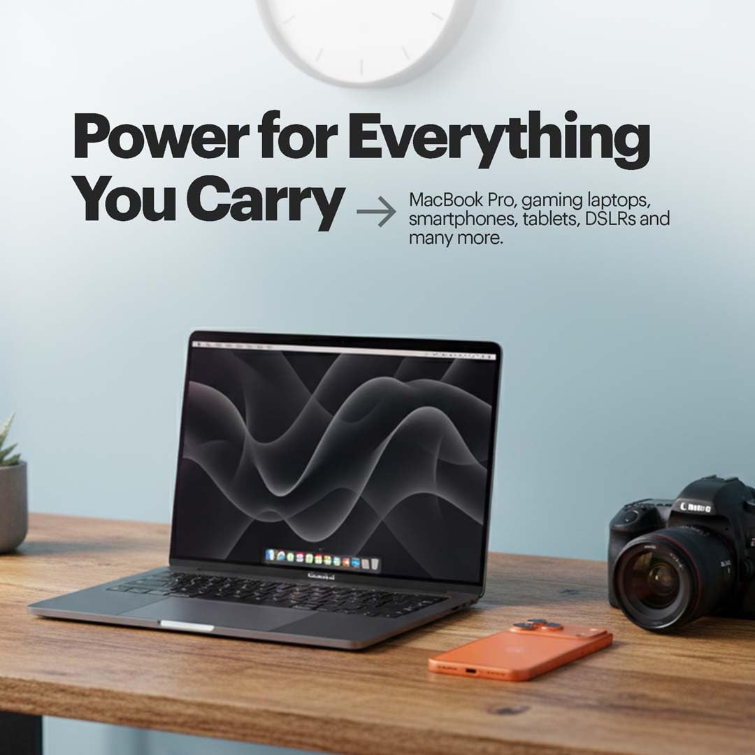 Stuffcool Nomad Pro 140W GaN Charger PD 3.1, AVS, TFT Display, SFC 2.0, iPhone 18/18 Pro/Duo 50% in 15 Mins, MacBook Pro, Pixel 11, Laptops, Smartphones,Gaming Laptops, EU/US/UK Pins, 150+ Countries — Amazon image 6