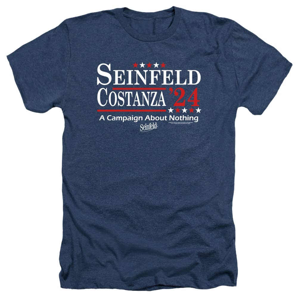Classic Seinfeld Election Tee Unisex Adult Heather T Shirt