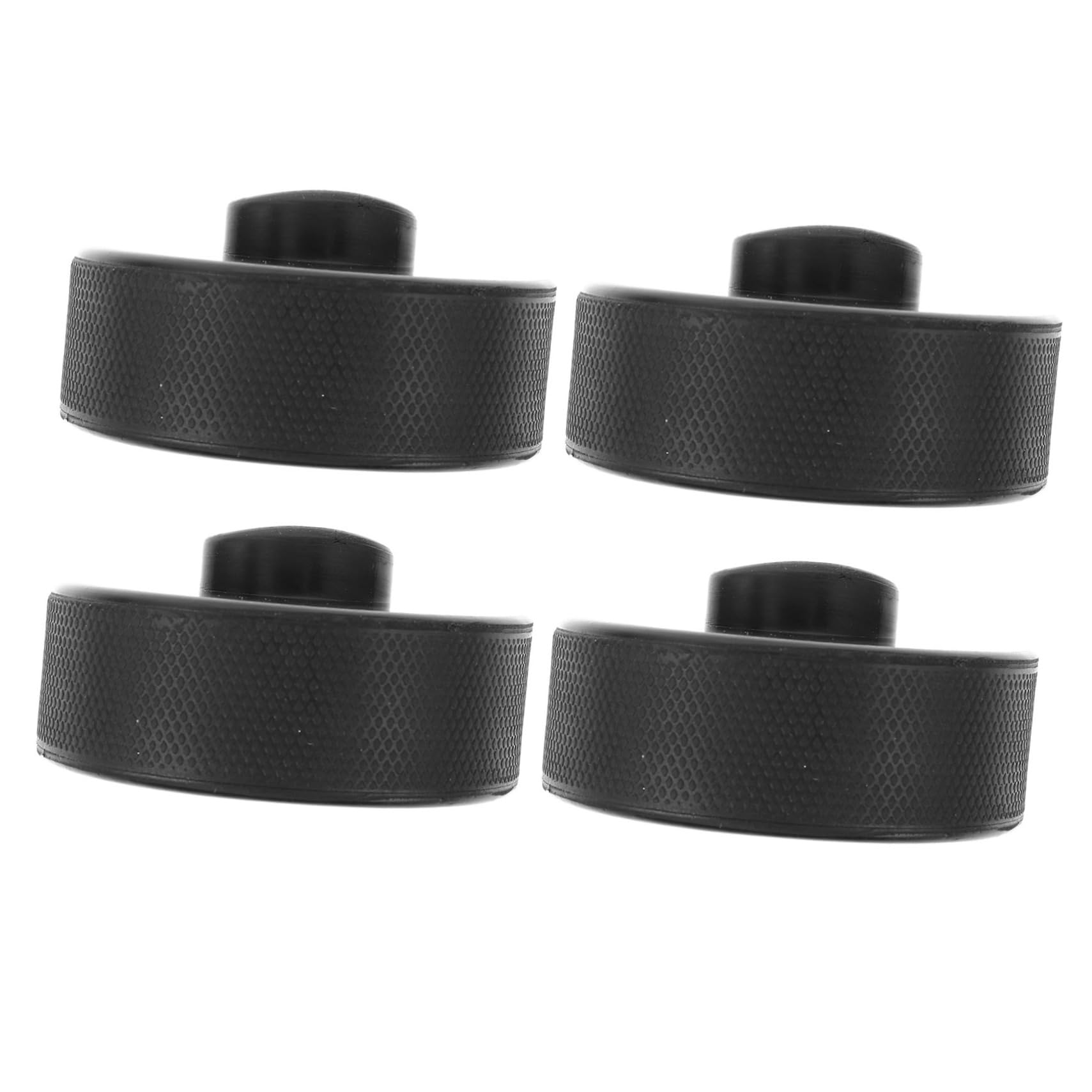 NULYLU 4pcs Stabilizing Jack Pads Car Auto Jacking Lift Pads Jack Stand Accessories for Floor Universal Fit Car Rubber