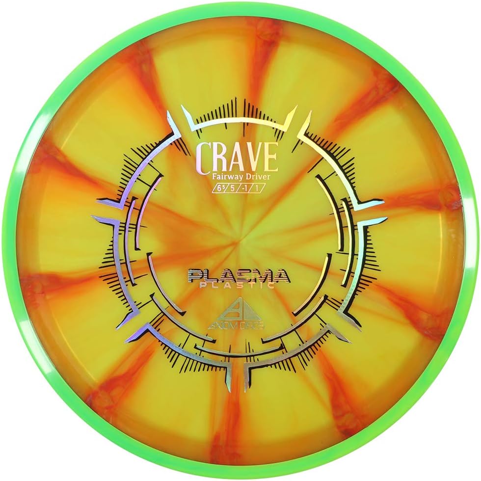 Axiom Discs Plasma Crave Disc Golf Fairway Driver (155-160g / Colors May Vary)