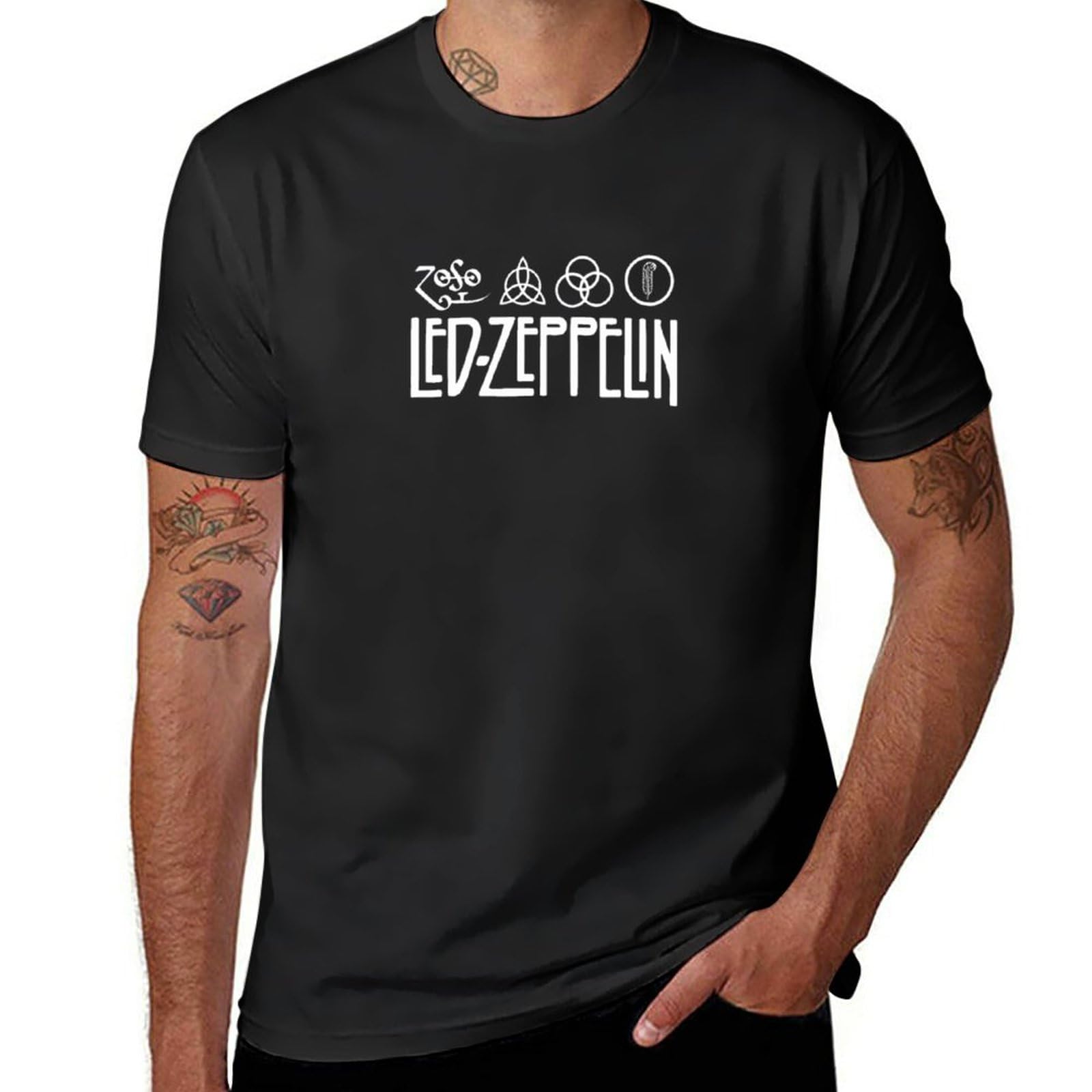 Amazon | [Wnicek] Tシャツ 映画 レッドツェッペリン LED ZEPPELIN