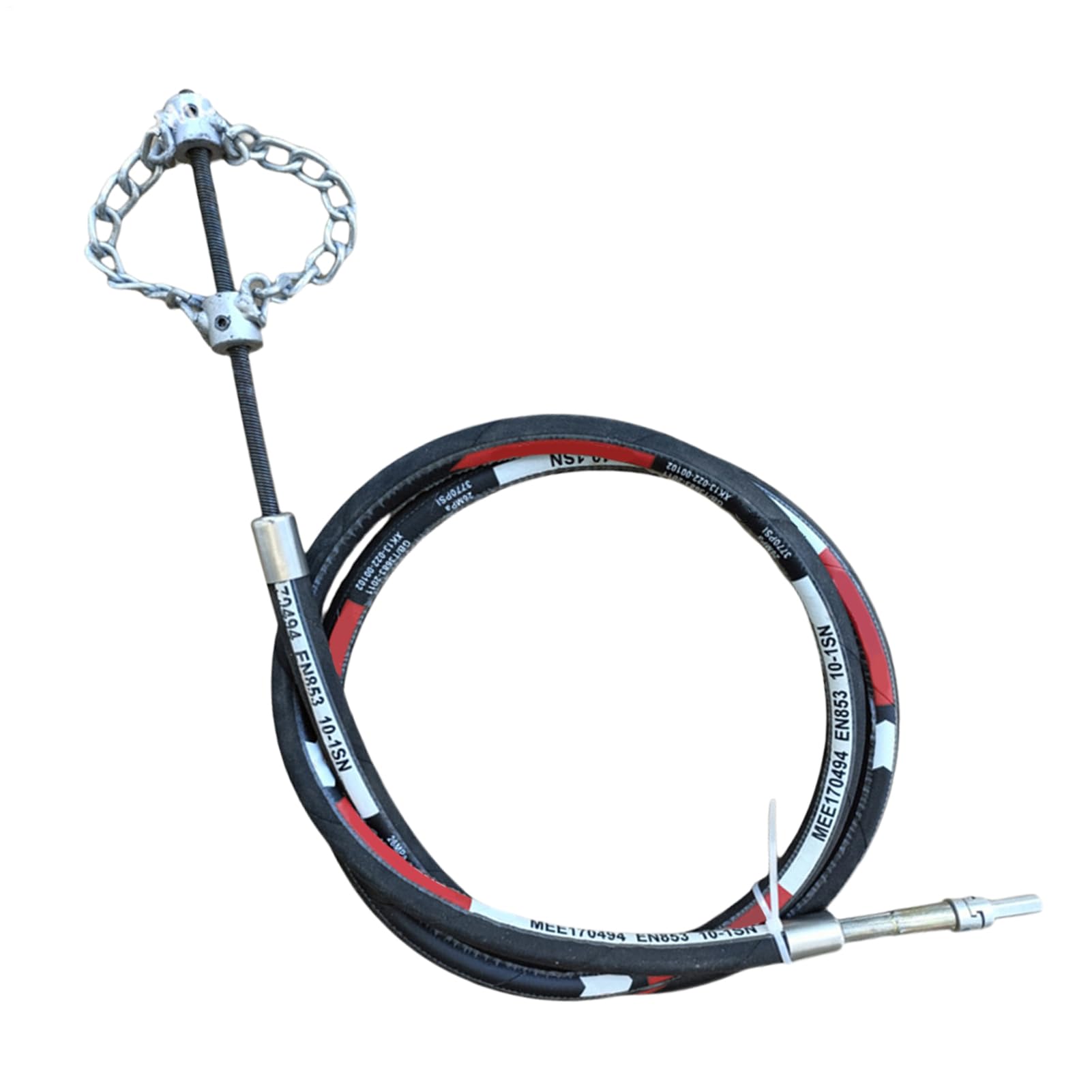 Pipe Descaling Chain - Multipurpose Drain Blocker Removal, Heavy Duty Descaling Equipment, Flexible Shaft Cleaning Rod | Durable Material with Design