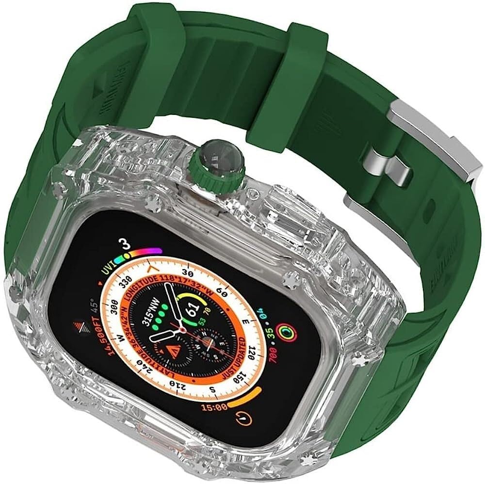 Bracelet de montre antichoc pour Apple Watch Series 8 boîtier polycarbonate - 5