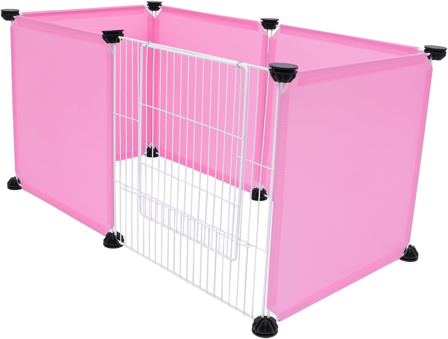 BESPORTBLE Fence Pet Isolation Fence for Indoor Hamster Rabbit Cage Toys Hedgehog House Material Easy to Assemble