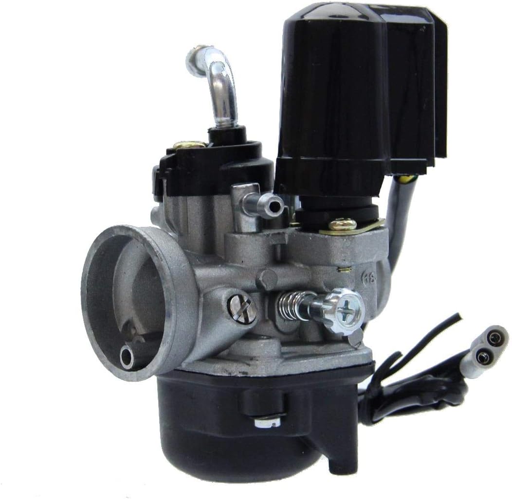 2EXTREME 17,5mm Vergaser Mit E-Choke - Kompatibel Für DERBI Atlantis 50, Boulevard 50 & Bullet 50