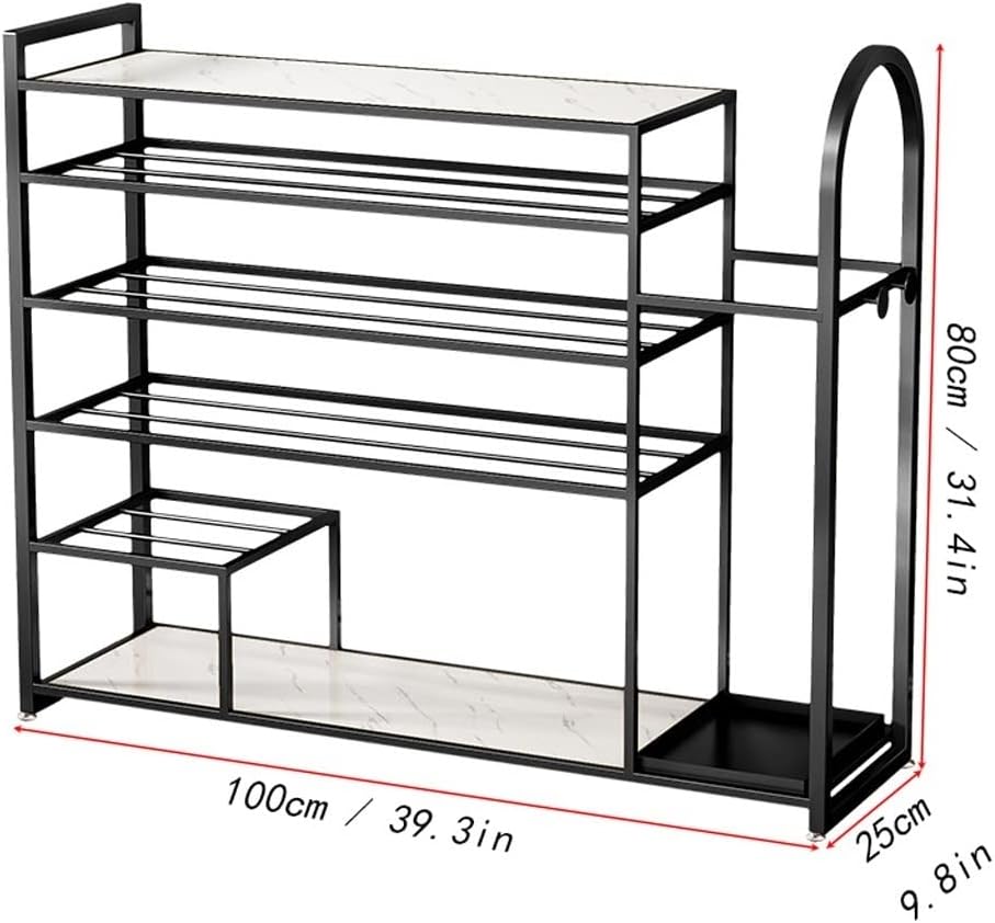 Shoe rack Shoe stand Shoe organizer Shoe Rack Multi-layer Classified Shoe Storage Rack, Suitable for Changing Shoe Racks in The Bedroom Living Room Corridor Shoe Rack for Rront Door Entrance(A,100cm)