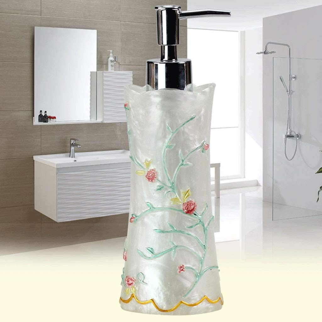 Dispenser per Doccia, Cucina e Bagno con flacone Dispenser a Pompa Manuale in Ceramica per lozione.