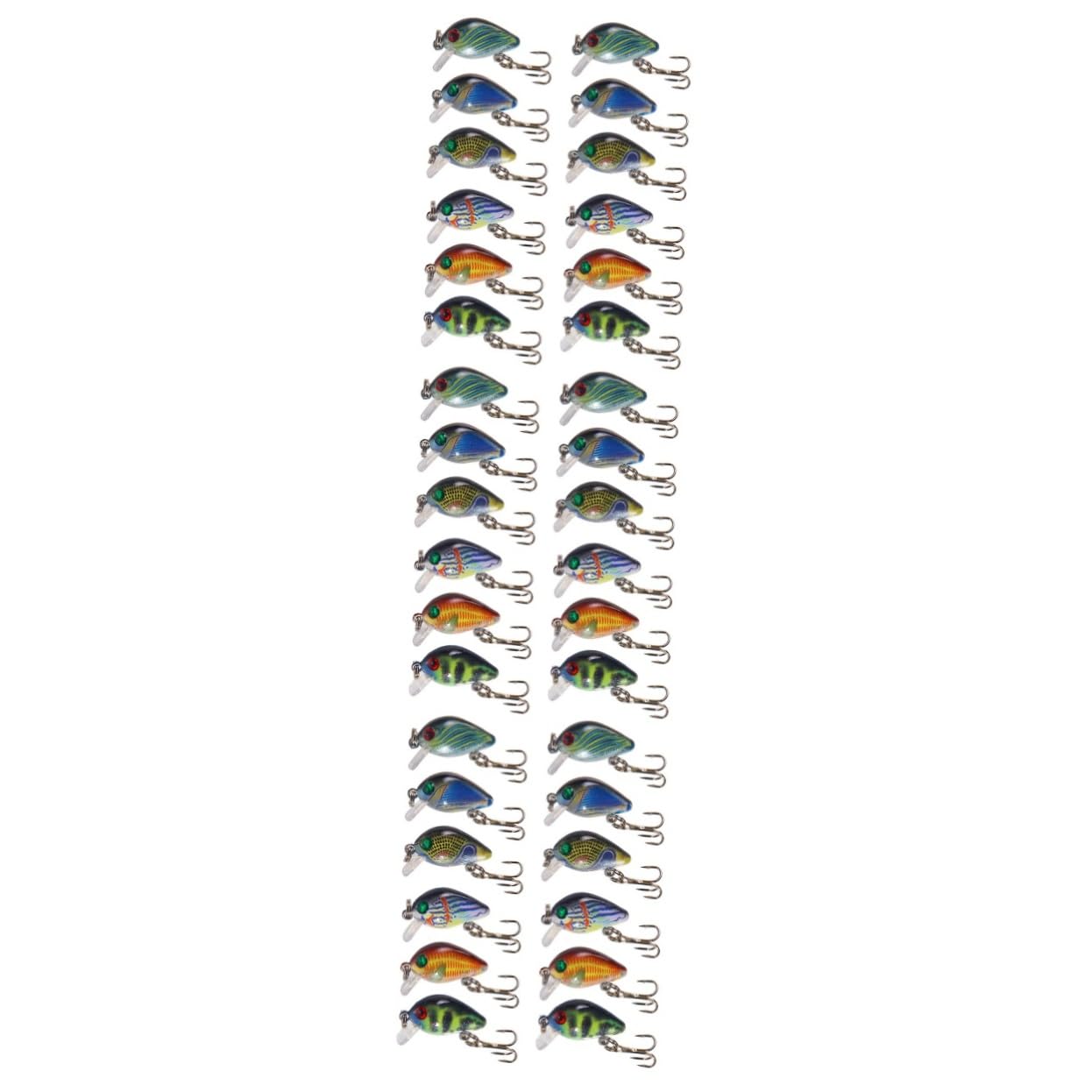 POPETPOP 36 Pièces Appâts De Pêche Fournitures De Pêche Accessoires De Leurres De Réalistes