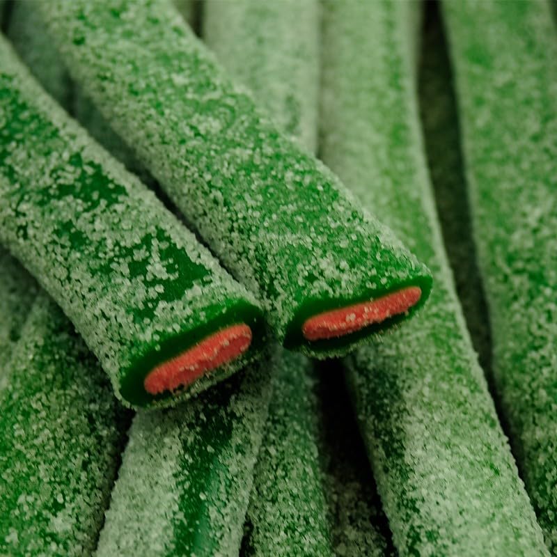 Jumbo Fini | Regalices de diferentes y deliciosos sabores. Estuche 30 unidades. Chuches,caramelos, piñata, cumpleaños, gominolas, regaliz de sabores. (Pica Sandía)