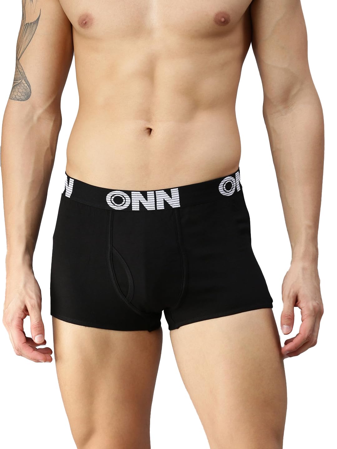 onn Relaxz Men's Mini Trunk | Soft-Touch Cotton Stretch | Snug Fit | Pack of 1 |-picture-26