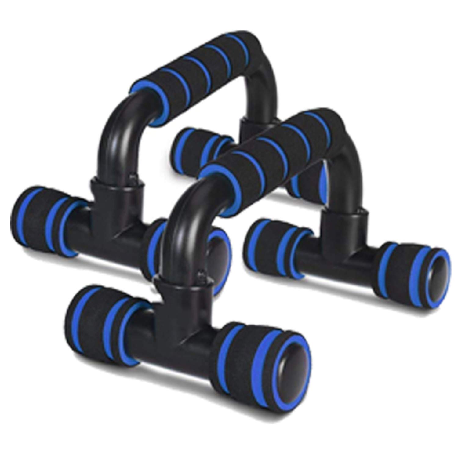 Push Up Bars Gym Exercise Equipment Fits 1 Pair Pushup Handles with Cushioned Foam Grip and Non-Slip Sturdy Structure Push Up Bars for Men & Women-image-44