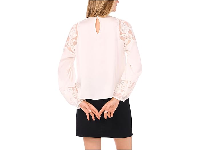 Shirring Neck Long sleeve with - Image 4