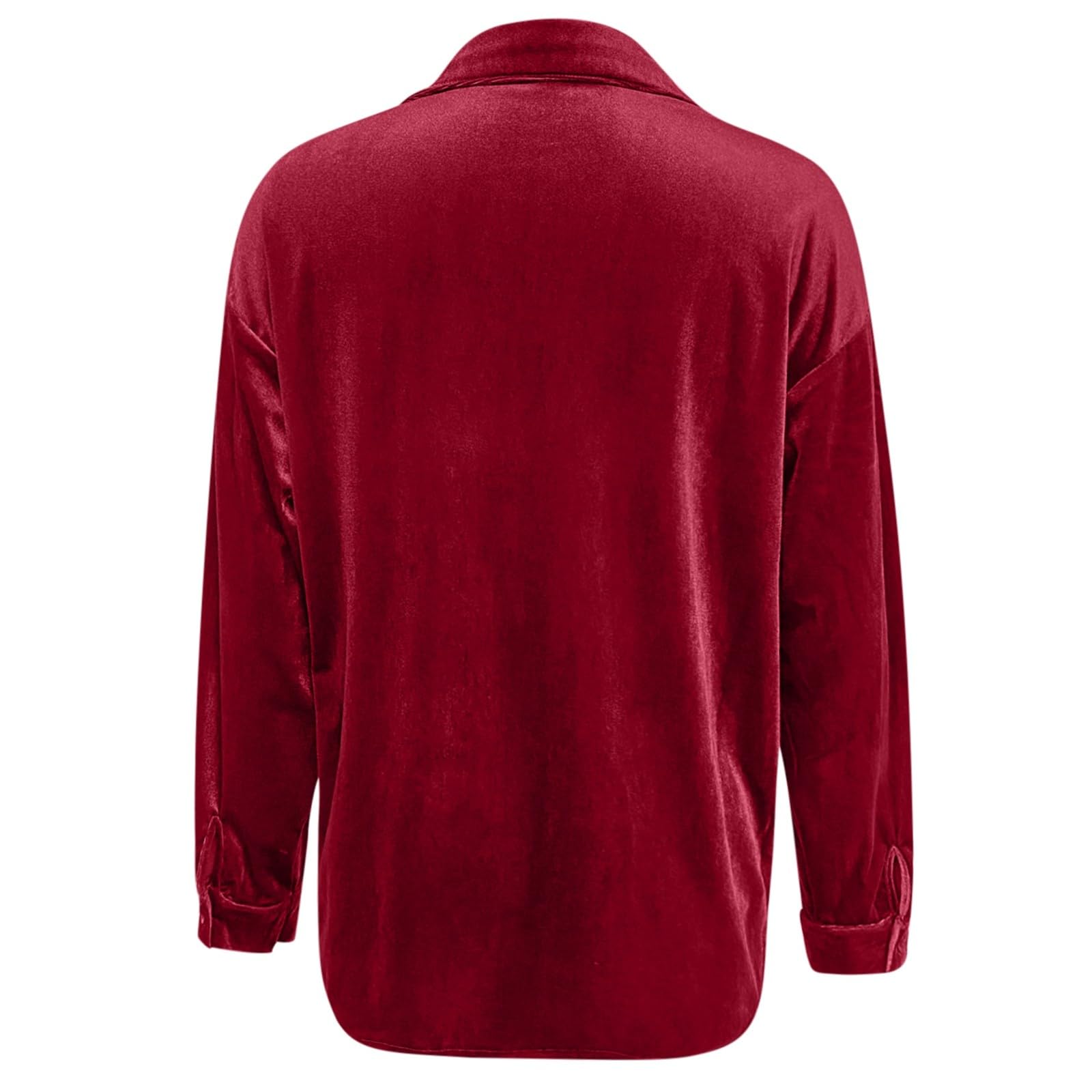 Genérico Tallas Grandes Mujer Blusas Camiseta Slim Fit Túnica Informal Casual Camisas Shirt Elegantes Top Cómoda Holgado Blusa T Sueltas Transpirable Camisa