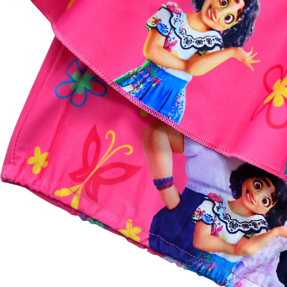 Miniatura 6 de FUNTEKS Toddler Baby Girls Bathing Suit Two Piece Swimsuit Bikini Summer Beach Wear Swimwear for 3-10 Years