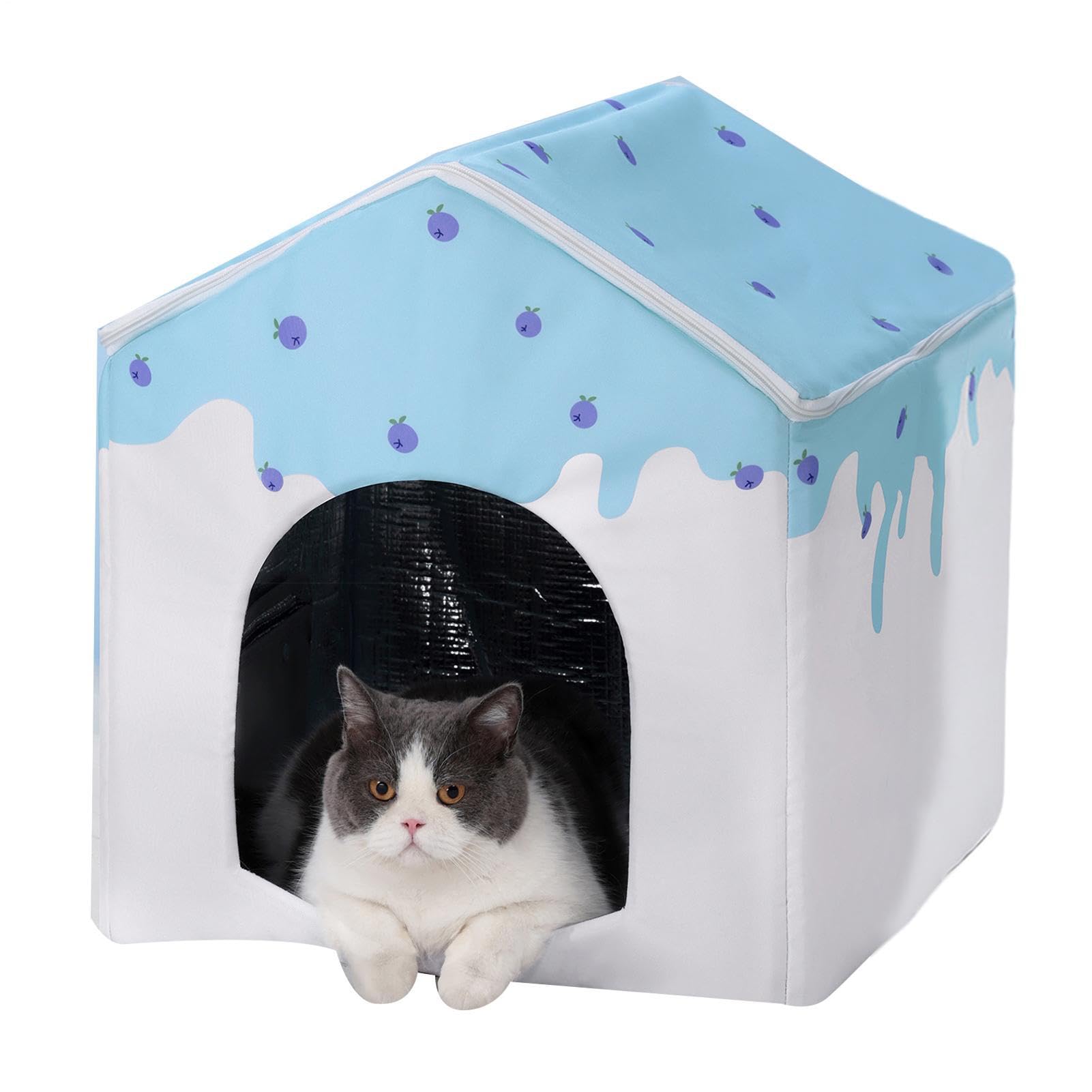 Niche isolée pour chat anti-rayures et résistante aux morsures