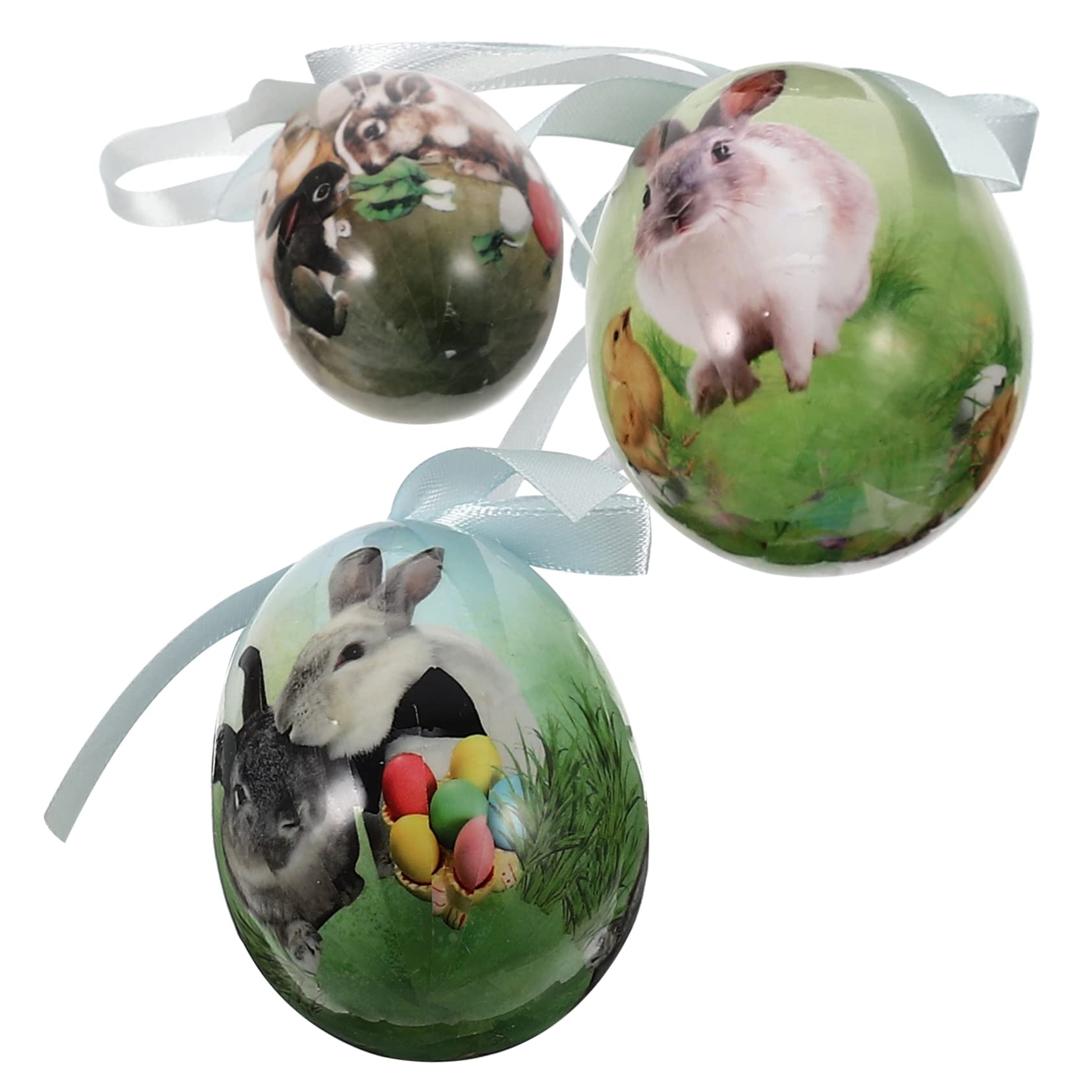 PRETYZOOM 15stücke Bunte Ostereier Hängedekorationen Festliche Eier Ornamente Für Haus Und Garten Für Ostern Und Frühlingsfeiern Kreative Und Fensterdekoration