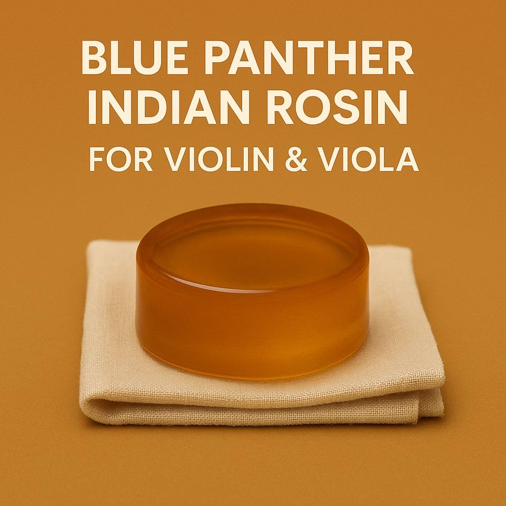 Blue Panther Indian Violin/Viola Rosin – Natural Pine Formula | Smooth Grip, Clear Tone | Ideal for Beginners & Students - Image 8 thumbnail