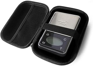 FitSand (TM Travel Zipper Carry EVA Hard Case for Smart Weigh ZIP600 Ultra Slim Digital Pocket Scale
