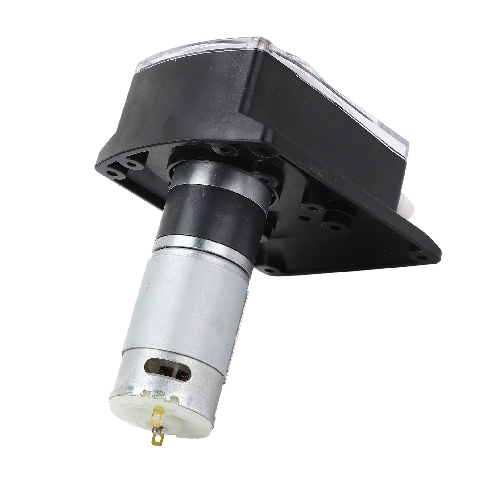 Eujgoov Bomba Peristáltica de Doble Cabezal, Tubo BPT de Grado Alimenticio de 1500ml/min, Reemplazable con Motor Silencioso para Lavadoras y Lavavajillas (DC24V)