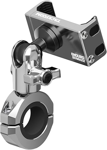 Miniatura 9 de TACKFORM - Soporte de motocicleta de metal para teléfono no necesita eslingas Soporte sólido de roca compatible con dispositivos iPhone y Samsung de