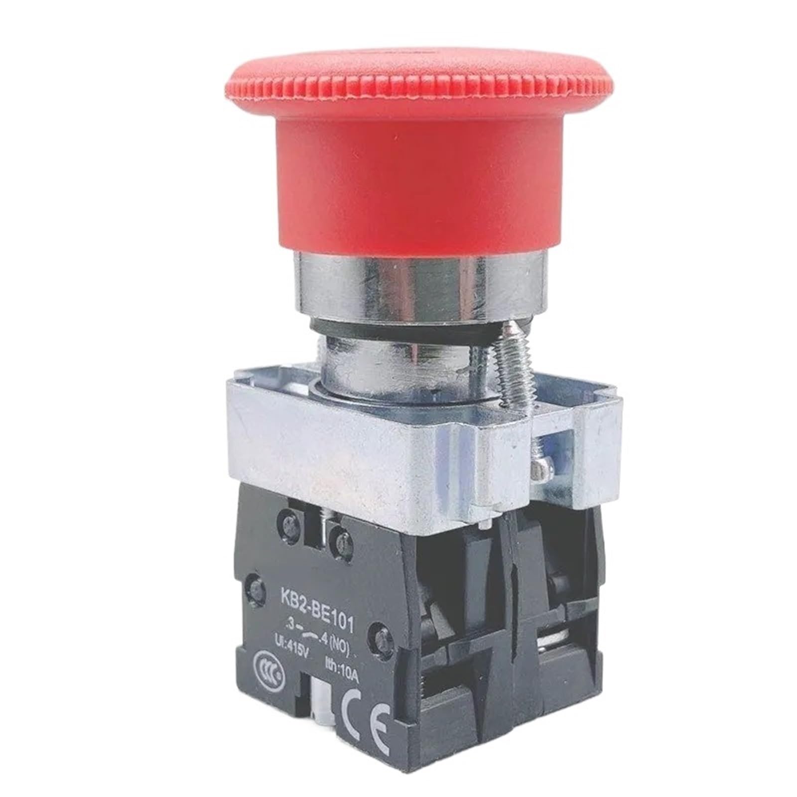 Interrupteur d'arrêt d'urgence rotatif XB2-BS545 22mm 1NO 1NC