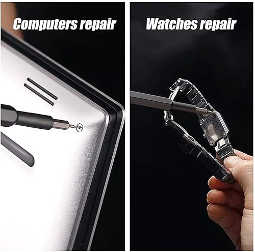 Miniatura 5 de Juego de destornilladores de precisión de 21 bits, mini juego de destornilladores magnéticos para reparar teléfonos celulares, relojes, portátiles