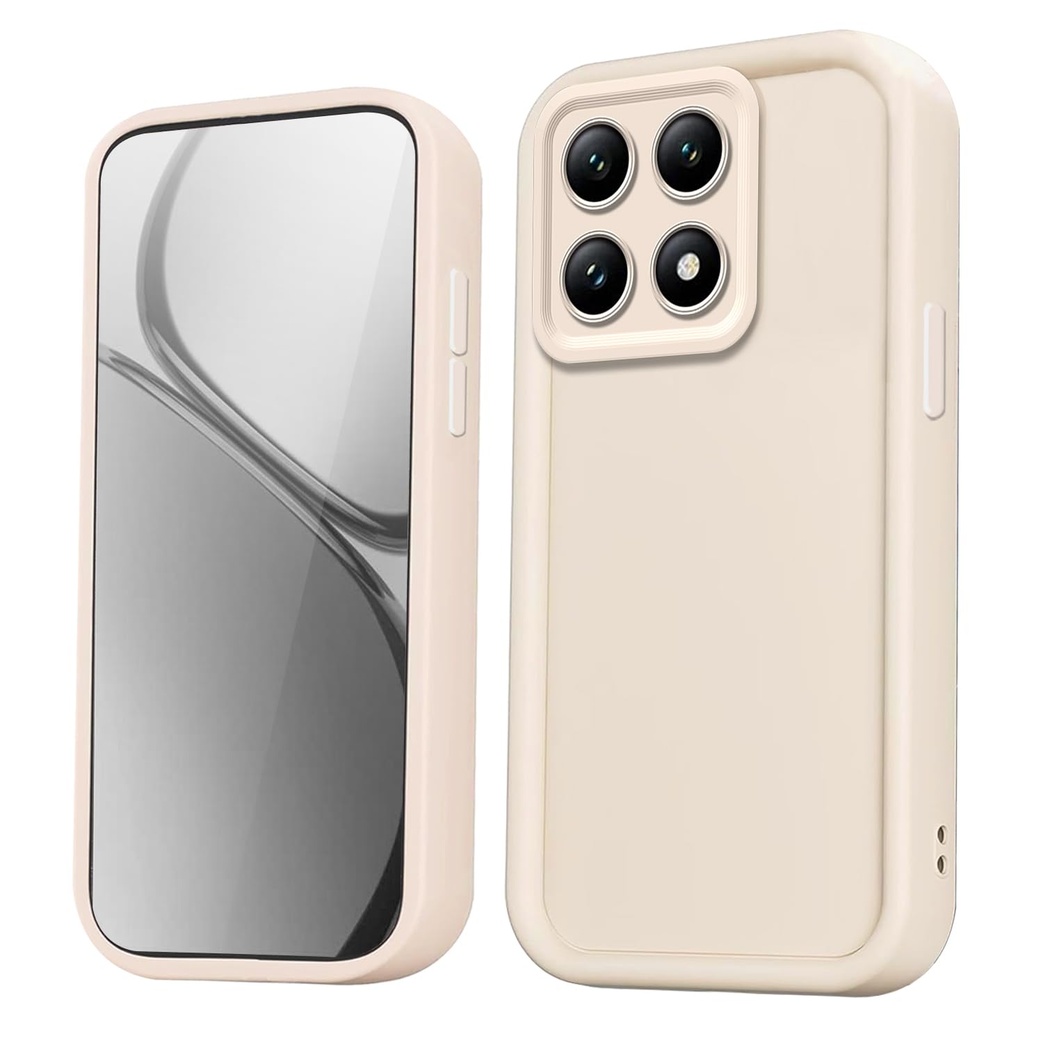 HAOYE Custodia per Xiaomi 14T 5G Cover, Silicone Carcasa