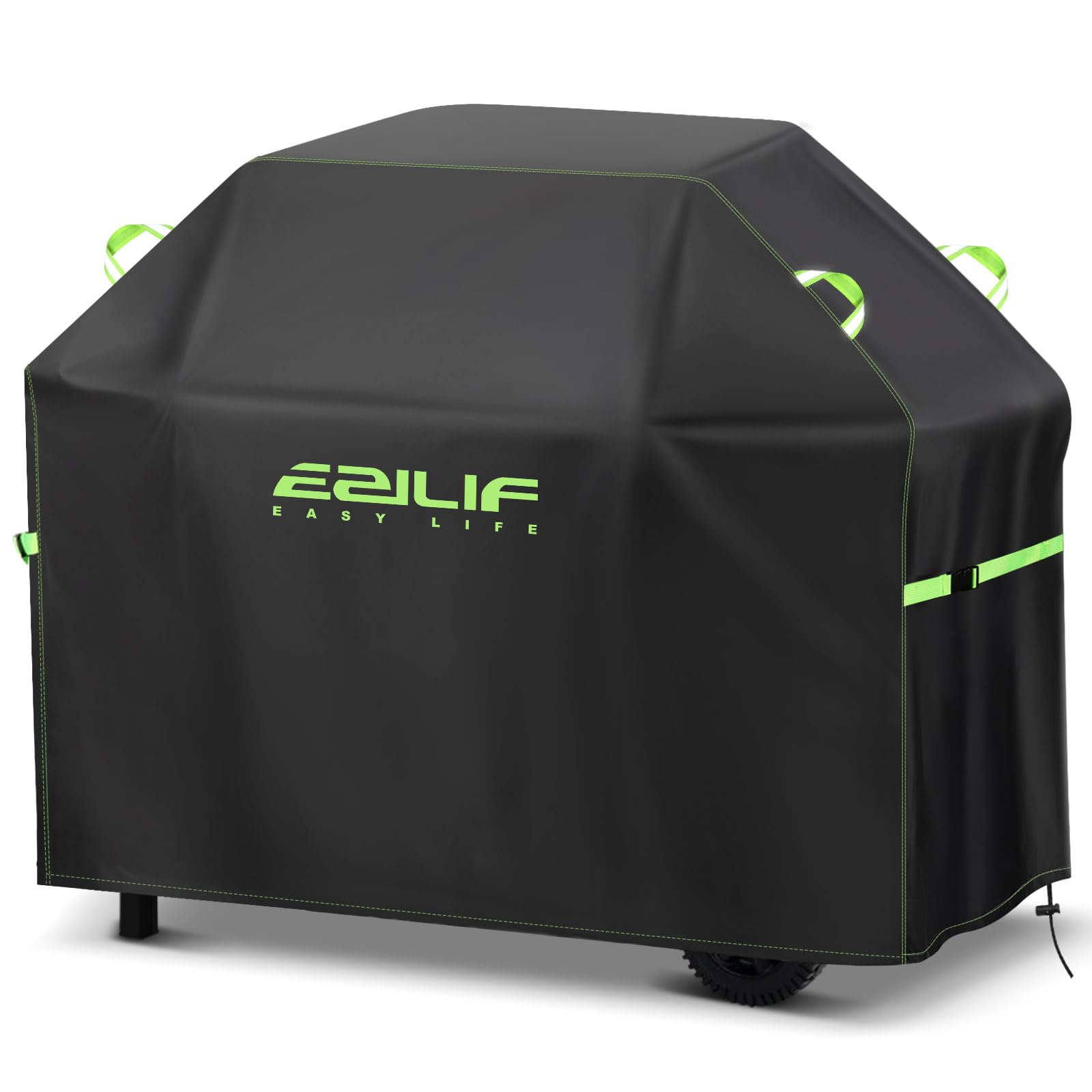 Ezilif Grillabdeckung Wetterfest 165x70x125cm Grill Abdeckung 420D Oxford-Gewebe Wasserdicht Reißfest, Schutz Grill vor Rost und Schimmel, Grill Abdeckhaube für Weber/Enders/Char Broil/Napoleon/Rösle