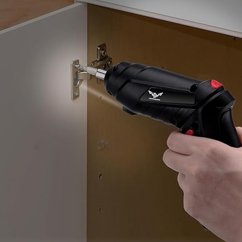 Miniatura 5 de Destornillador eléctrico 8 en 1, destornillador inalámbrico de 3.6 V recargable, 3.5 Nm de par máximo pistola de tornillo eléctrico con 6 kit de