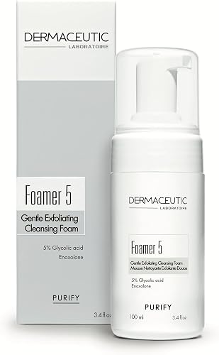 DERMACEUTIC FOAMER 5 Gentle EXFOLIATING Cleansing Foam Anti Aging Skin Care