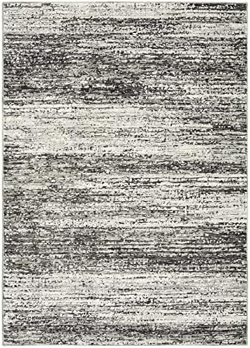 Oriental Weavers Atlas Area Rug - 8037G - 10' x 13'2" - in Ash/Charcoal - Modern Abstract Style, Stain Resistant, Family and Pet Friendly, Family, Dining, Living Room Rug