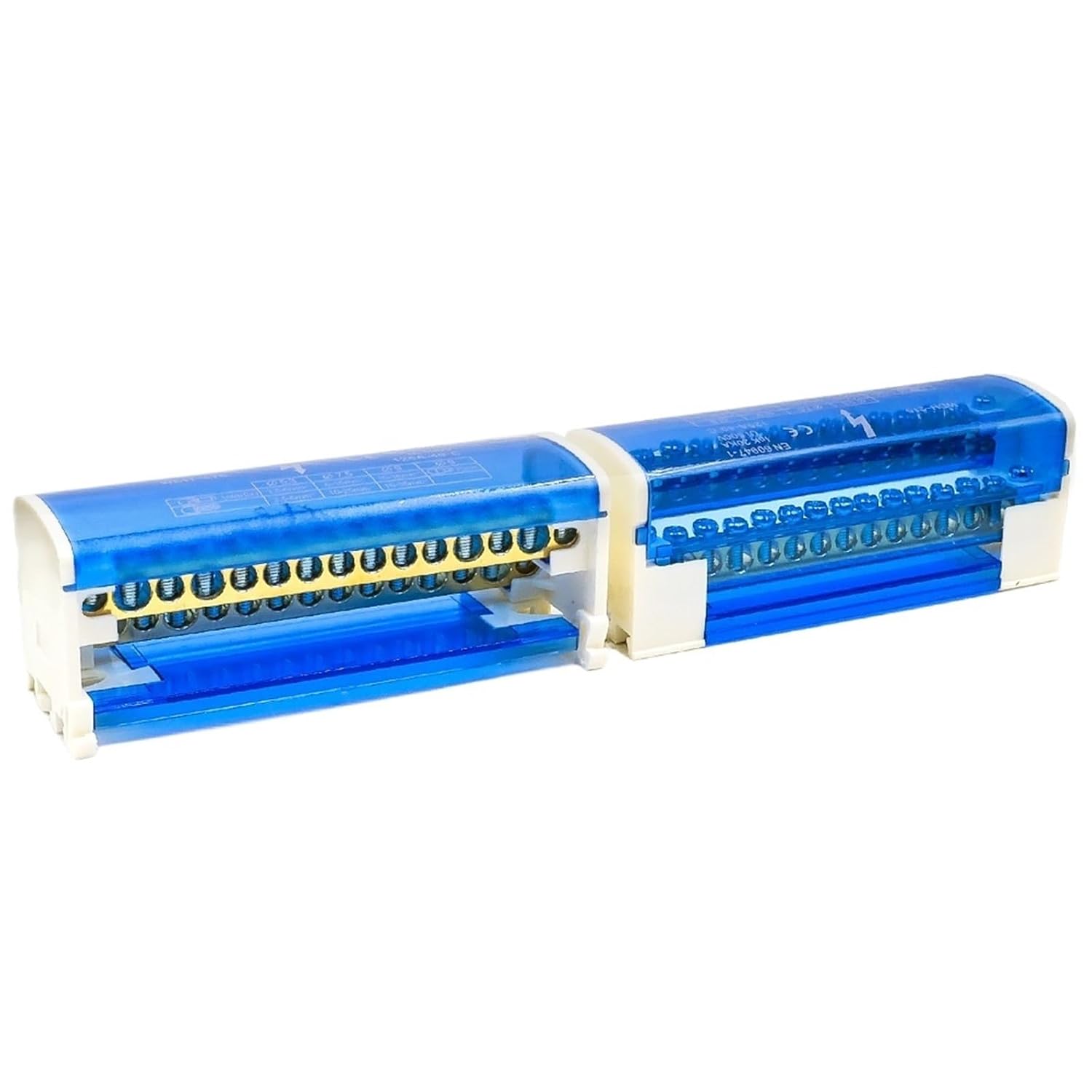 1pcs WDH-215 Terminal Block Secure Screw Type Electrical Connection Compact Reliable DIN Rail Mount Conductor
