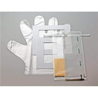 Labplas KSS-67110-DE Sani-Sponge Kit, De-Neutralizing Buffer, 4mil Thickness