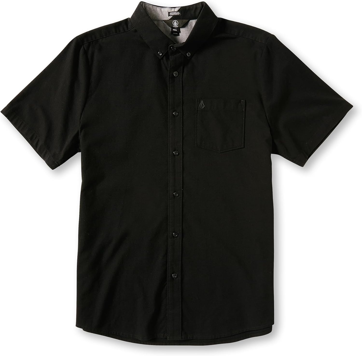 Volcom Men's Everett Oxford Short Sleeve Button Down Woven Shirt - Image 3